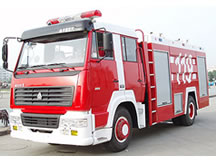 重汽斯太爾單橋水罐消防車(chē)